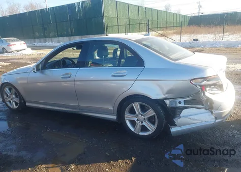 2011 Mercedes-Benz C 300 Sport 4Matic from USA, damaged, VIN WDDGF8BB5BR170708